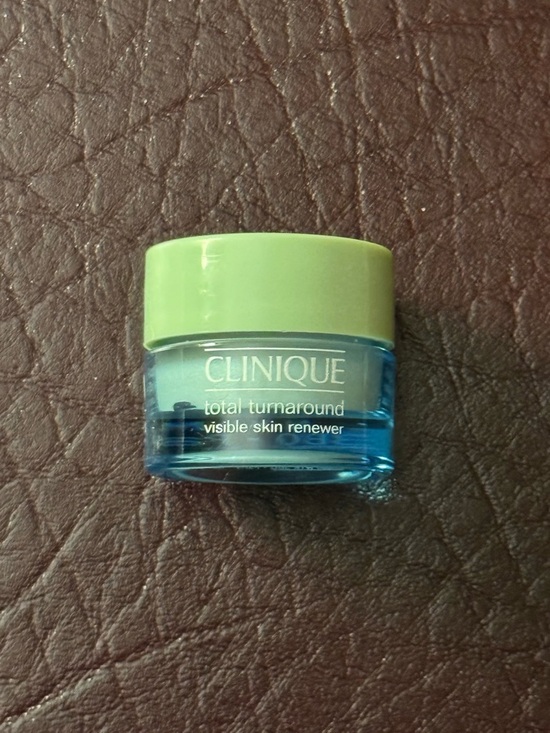 Clinique Other - Clinique Total Turnaround Visible Skin Renewer Fragrance Free Cream .21oz NEW